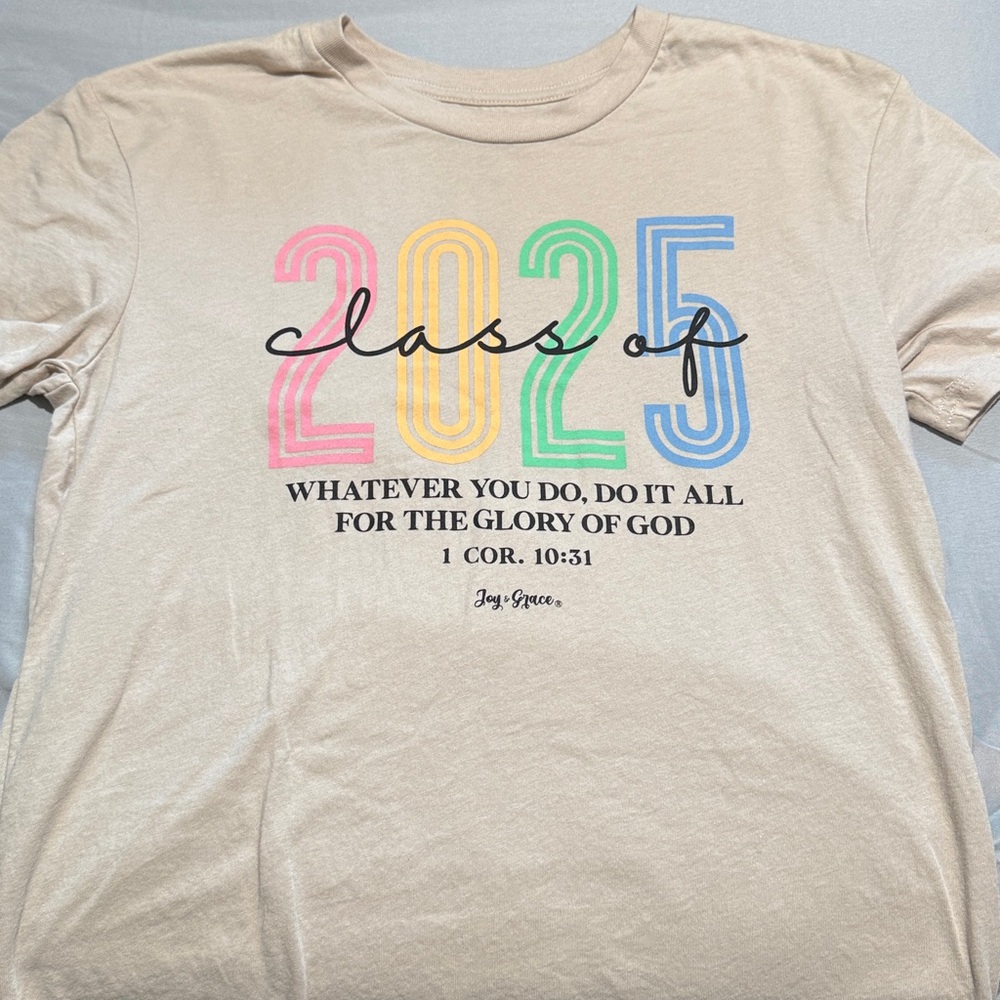 Grace Women's Beige Class of 2025 Top